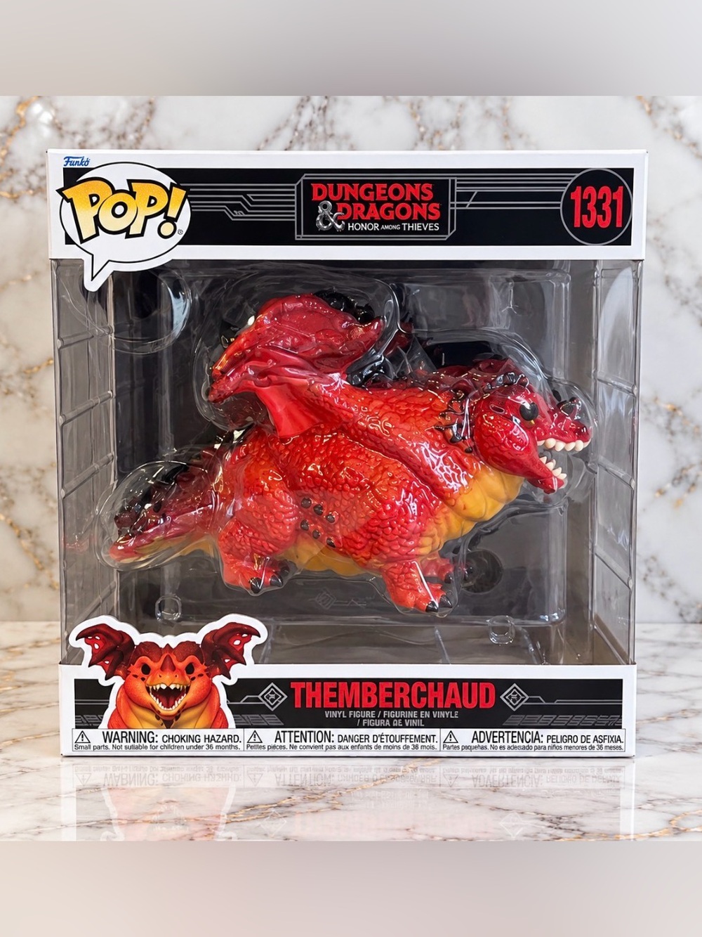 NIB Funko Pop! Vinyl Jumbo 10 in Themberchaud figure #1331
